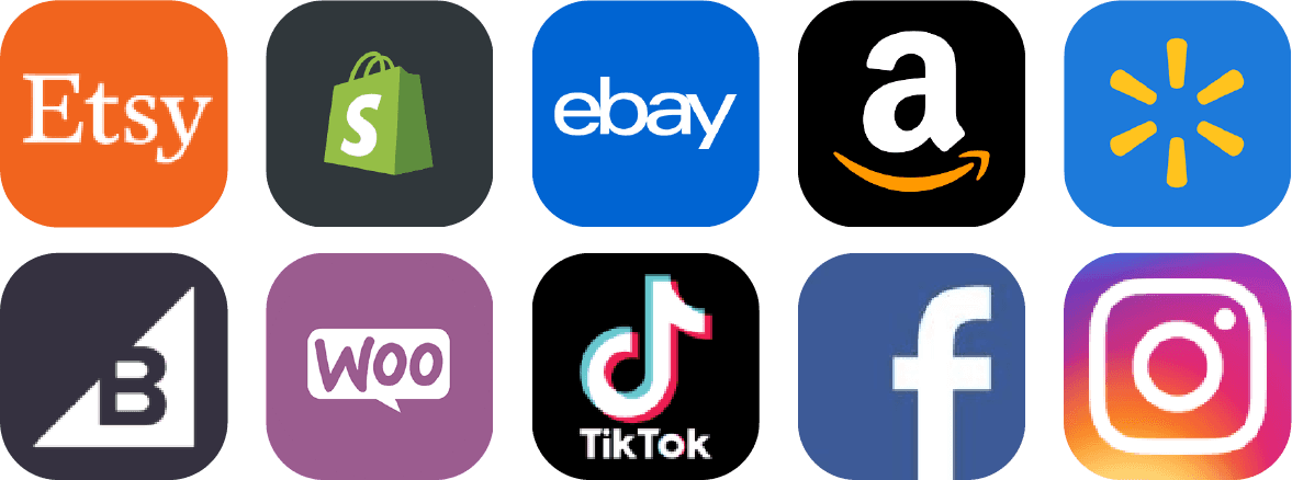 Supported online marketplaces